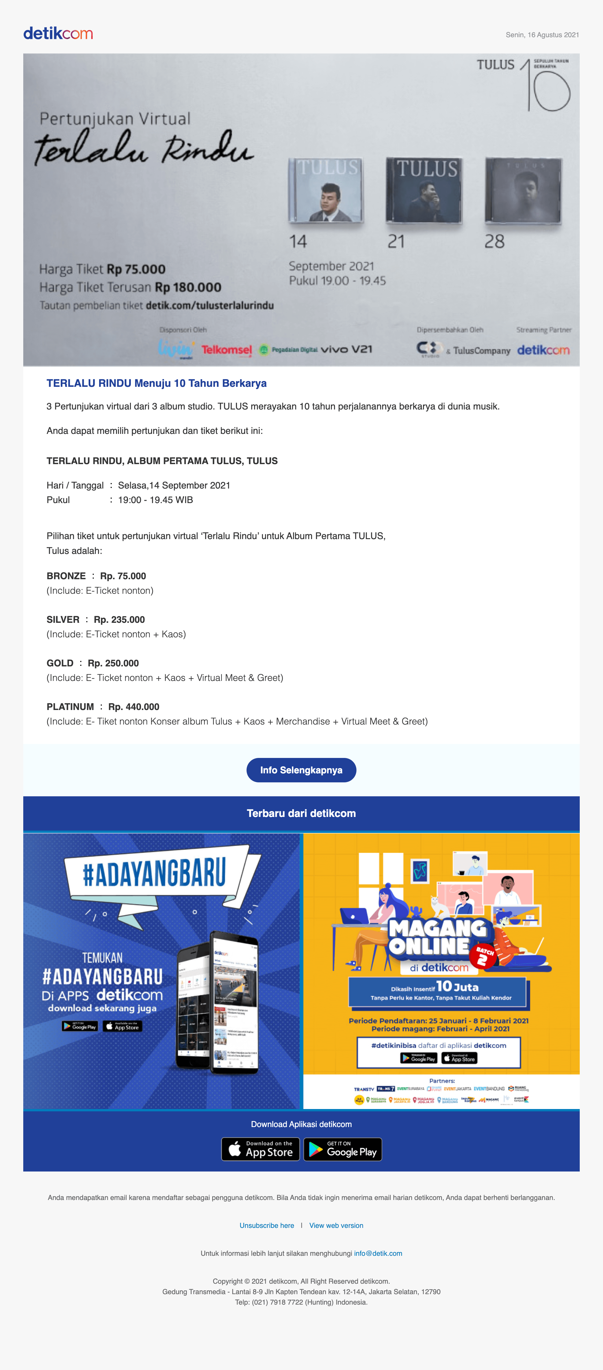 detikcom Event Email Template